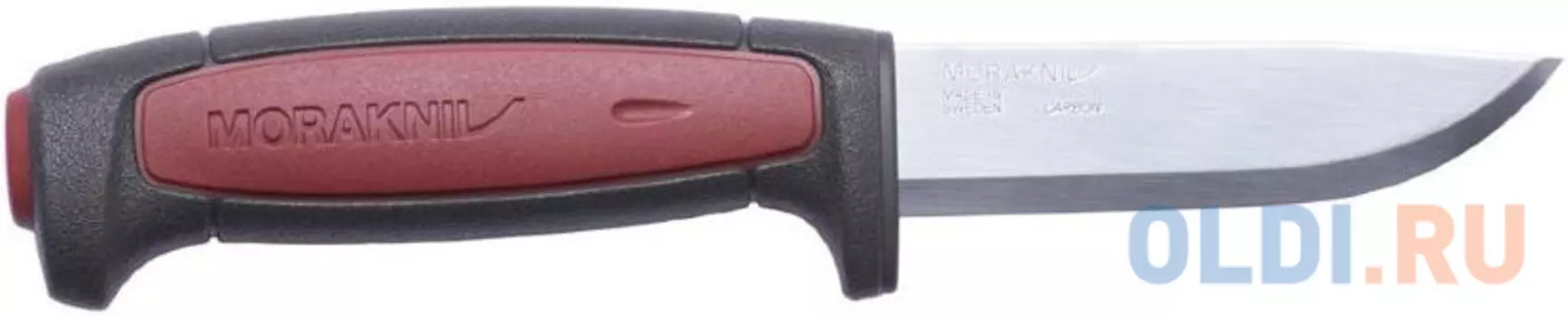 Нож Mora Pro C (12243) разделочный лезв.91мм бордовый/черный