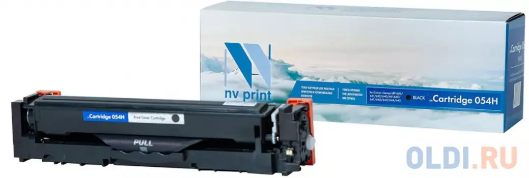 Картридж NV-Print 054HBK 3100стр Черный
