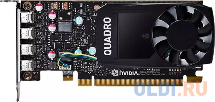 Видеокарта PNY Quadro P620 V2 Low Profile 2048Mb VCQP620V2-SB