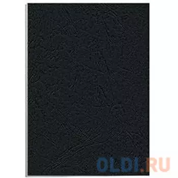 Обложка для переплетов Fellowes Delta A3 тиснение под кожу черный 100шт FS-53744