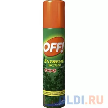 OFF! спрей от комаров и клещей Экстрим 100 мл
