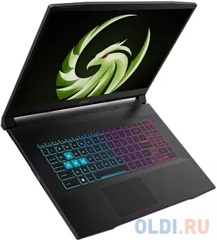 Ноутбук MSI C7VF-008RU 9S7-17LN11-008 17.3" 1920x1080 Ryzen 7/RAM 16Гб/SSD 1Тб/RTX 4060 8Гб/ENG/RUS/Windows 11 Home/черный/2.7 кг 9S7-17LN11-008