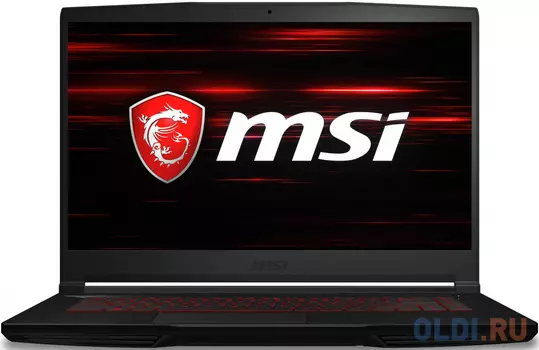 Ноутбук MSI GF63 Thin 9SCXR-605XRU Core i7 9750H/16Gb/SSD512Gb/NVIDIA GeForce GTX 1650 MAX Q 4Gb/15.6"/IPS/FHD (1920x1080)/Free DOS/black/WiFi/BT/Cam