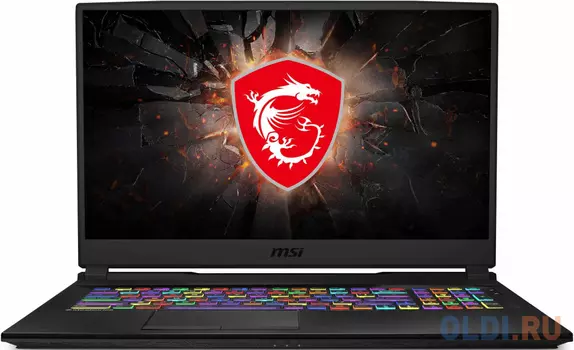 Ноутбук MSI GL75 10SDK-252XRU Leopard 17.3" 1920x1080 Intel Core i7-10750H 512 Gb 8Gb WiFi (802.11 b/g/n/ac/ax) Bluetooth 5.1 nVidia GeForce GTX 1660 Ti 6144 Мб черный DOS 9S7-17E722-252