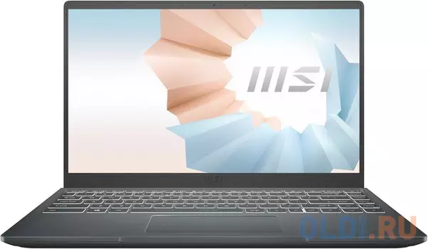 Ноутбук MSI Modern 14 B11MOU-1240RU 14" 1920x1080 Intel Core i7-1195G7 SSD 512 Gb 16Gb WiFi (802.11 b/g/n/ac/ax) Bluetooth 5.1 Intel Iris Xe Grap