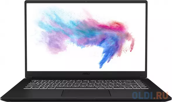Ноутбук MSI Modern 15 A10RAS-273RU 15.6" 1920x1080 Intel Core i5-10210U 512 Gb 8Gb Bluetooth 5.0 nVidia GeForce MX330 2048 Мб черный Windows 10 Home 9S7-155123-273