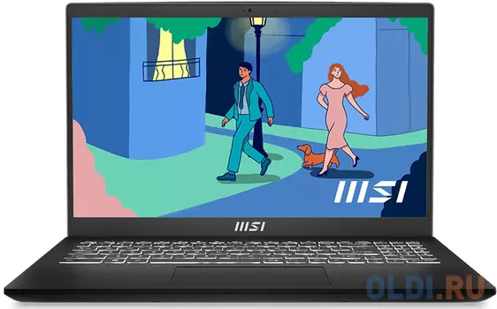 Ноутбук MSI Modern 15 B12M-212XRU 15.6" 1920x1080 Intel Core i7-1255U SSD 512 Gb 16Gb WiFi (802.11 b/g/n/ac/ax) Bluetooth 5.2 Intel Iris Xe Graph