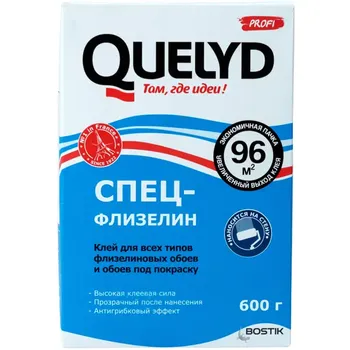 Клей для флизелиновых обоев Quelyd 96 м