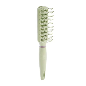 DEWAL BEAUTY Щетка Мятное мороженое продувная с нейлоновым штифтом, прямоугольная