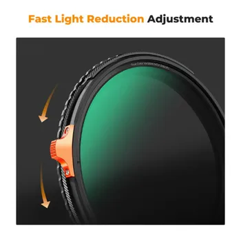 Светофильтр K&F Concept Nano-X CPL/ND2-32 58мм KF01.2569
