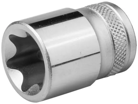 Головка торцевая Kraftool INDUSTRIE QUALITAT, шестигранная, 1/2", TORX Е20, высота 38мм (27810-20_z01)