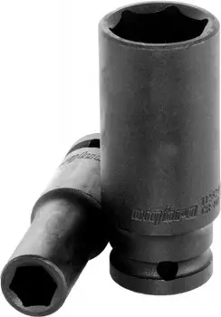 Головка торцевая Ombra 112522, глубокая, ударная, шестигранная, 22мм, 1/2" (55503)