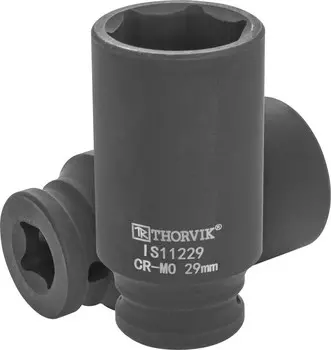 Головка торцевая Thorvik, глубокая, ударная, шестигранная, 29мм, 1/2" (IS11229 )