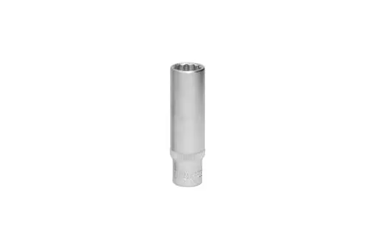 Головка торцевая Thorvik S11S22120, глубокая, 12-гранная, 1.2 см, 1/4" (054066)