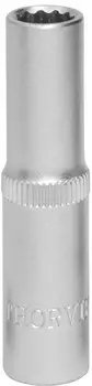 Головка торцевая Thorvik S12S2224, глубокая, 12-гранная, 2.4 см, 3/8" (054298)