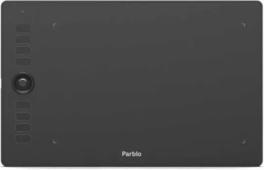 Графический планшет Parblo Parblo A610 Pro, 254x152, 5080 lpi, USB Type-C, перо - беспроводное, черный (Parblo A610 Pro)