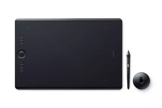 Графический планшет Wacom PTH-860P-R, 311x216, USB, перо - беспроводное, черный (PTH-860-R)