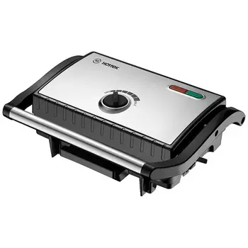 Гриль HOTTEK HT-959 1500Вт, серебристый/черный (HT-959-300)