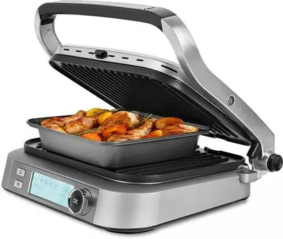 Гриль RED SOLUTION SteakPRO RGM-M816P 2.1 кВт, серебристый/черный (RGM-M816P)