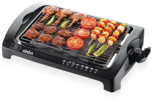 Гриль Sinbo SBG-7102 2 кВт, черный (SBG-7102-BK)