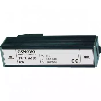 Грозозащита Osnovo SP-IP/1000D, RJ-45/RJ-45, 1 Гбит/с (11342)