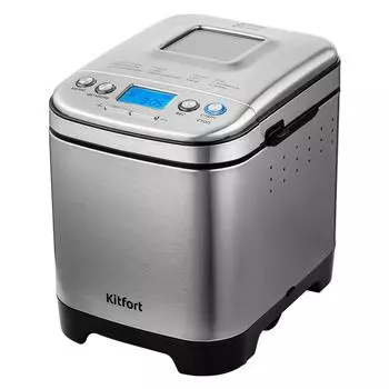 Хлебопечь KITFORT КТ-306 450 Вт, серебристый/черный