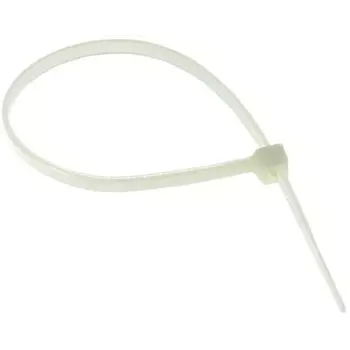 Хомут EKF, 3.6мм x 18см, 100шт., белый (213324)