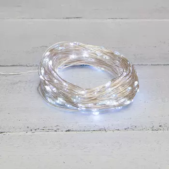 Гирлянда NEON-NIGHT светодиодная роса, ламп: 300 шт., 30 м, белый (303-215)