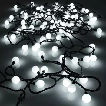 Гирлянда SHLIGHTS светодиодная нить, ламп: 100шт., 15м, белый (OLDBL100-W-E)