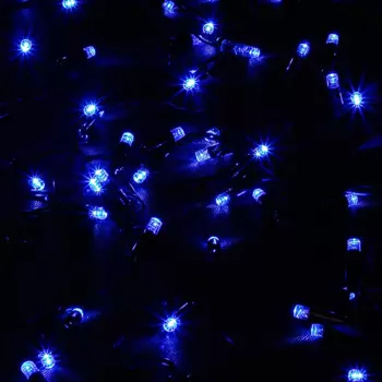 Гирлянда SHLIGHTS светодиодная нить, ламп: 120шт., 12м, синий (LD120-B-E)