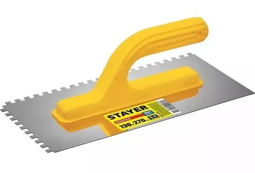 Гладилка Stayer MASTER, зубчатая, 13 смx27 см (08012-06_z01)