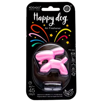 Ароматизатор на кондиционер kogado Happy Dog, полимер, BlackOpium (3302)