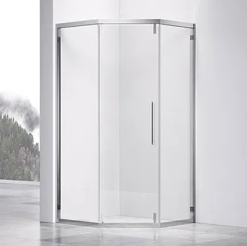 Душевой уголок Vincea Show VSP1-4SH100CL 100x100, профиль хром