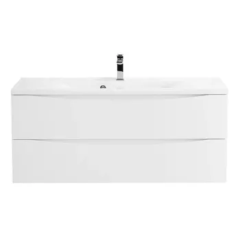 Тумба с раковиной Belbagno Marino 120 белый матовый