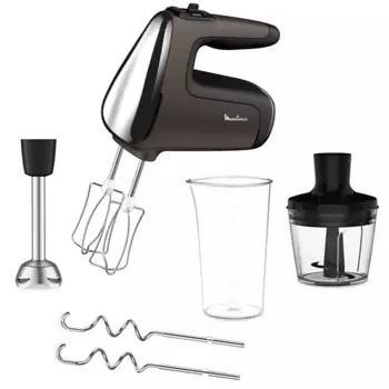MOULINEX Мощный ручной миксер Powermix Silence HM653910