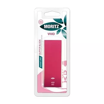 MORITZ Блок полировочный для ногтей VIVID четырехсторонний 320/400/600/1500