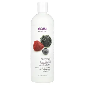 NOW Foods, Solutions, кондиционер Berry Full, для тонких и густых волос, 16 жидких унций (473 мл)