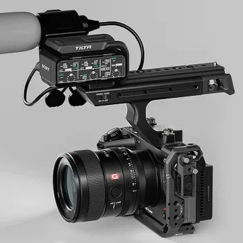 Площадка Tilta XLR Extension Bracket для Sony XLR Handle Unit Чёрная TA-T13-XLR-B