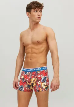Трусики JACAZORES TRUNKS 3 PACK Jack & Jones, цвет black