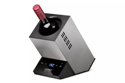 Охладитель для бутылок CASO WineCase One Inox