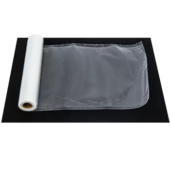 Пакеты вакуумные рифленые в рулоне White Penguin РА/РЕ 30x500см 90 мкм