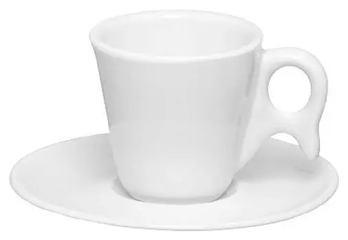 Пара кофейная Genova (чашка 75мл и блюдце 12см) Oxford M07K/M06E-9001