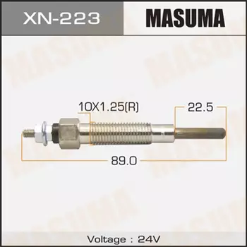 Свеча накаливания MASUMA XN-223 Nissan Patrol 4.2 TD42 24V 88-97