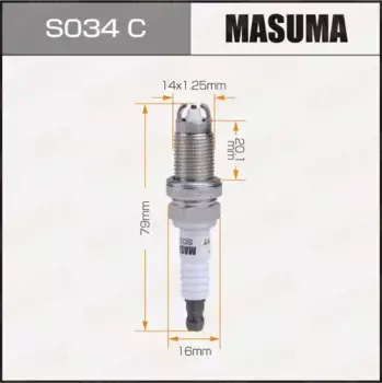 Свеча зажигания MASUMA S034C Mitsubishi Galant 2.0 00>