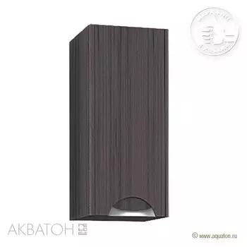 Подвесной одностворчатый шкафчик Сильва, дуб макиато (Акватон)