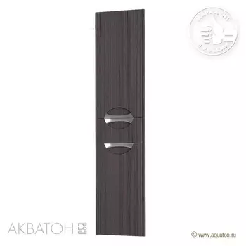 Подвесной шкаф-колонна Сильва, дуб макиато (Акватон)