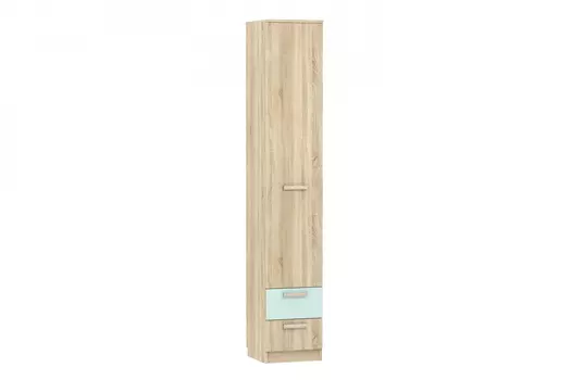 Шкаф для белья НМ 013.01-02 М с ящиками Акварель (цвет на выбор) (Сильва)