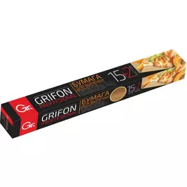 Бумага для выпечки Grifon силиконизированная в листах 42х38 см 15+2 листа