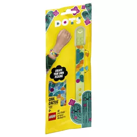 Браслет-конструктор Lego Dots "Стильный кактус" 41922