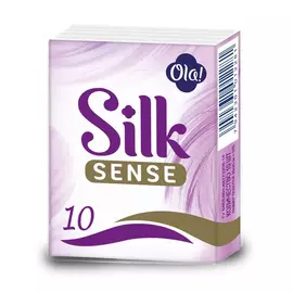 Бумажные платочки Ola! Silk Sense Compact 3-слойные 10 шт